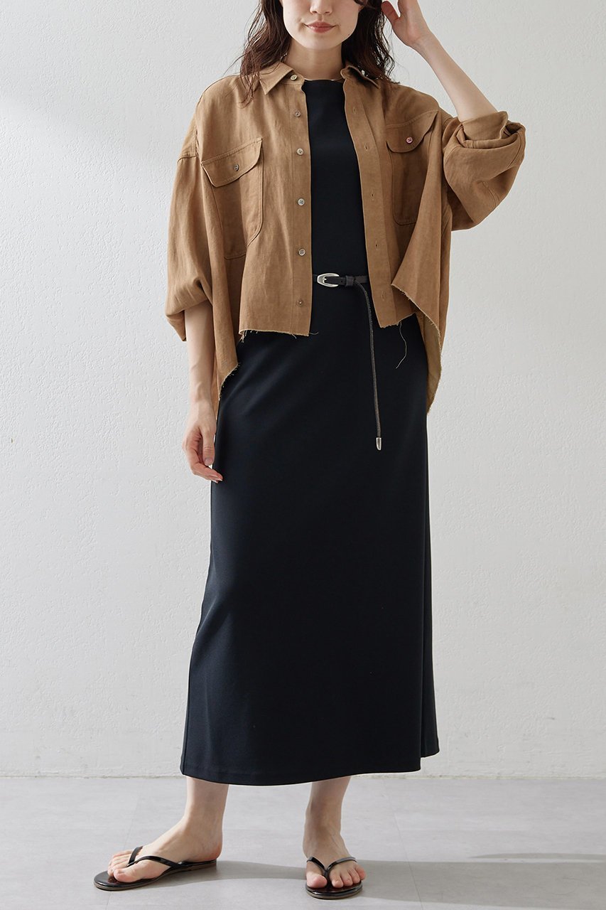 【ウィムガゼット/Whim Gazette】のツイル顔料染めスクエアシャツ 人気、トレンドファッション・服の通販 founy(ファニー) 　ファッション　Fashion　レディースファッション　WOMEN　トップス・カットソー　Tops/Tshirt　シャツ/ブラウス　Shirts/Blouses　インナー　Inner　エレガント 上品　Elegant　ヴィンテージ　Vintage　コンパクト　Compact　ショート　Short　スクエア　Square　スリーブ　Sleeve　セットアップ　Set Up　タンブラー　Tumbler　ツイル　Twill　デニム　Denim　バランス　Balance　ロング　Long　おすすめ　Recommend　夏　Summer　NEW・新作・新着・新入荷　New Arrivals　other-2|ID: prp329100004539434 ipo3291000000032074309