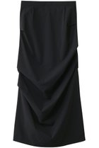 【ベイジ,/BEIGE,】のYANN(ヤン)/サイドタックIラインロングスカート Black|ID: prp329100004539437 ipo3291000000032811263