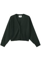 【ベイジ,/BEIGE,】のMOISE(モイーズ)/カーディガン Forest Green × White|ID:prp329100004539438