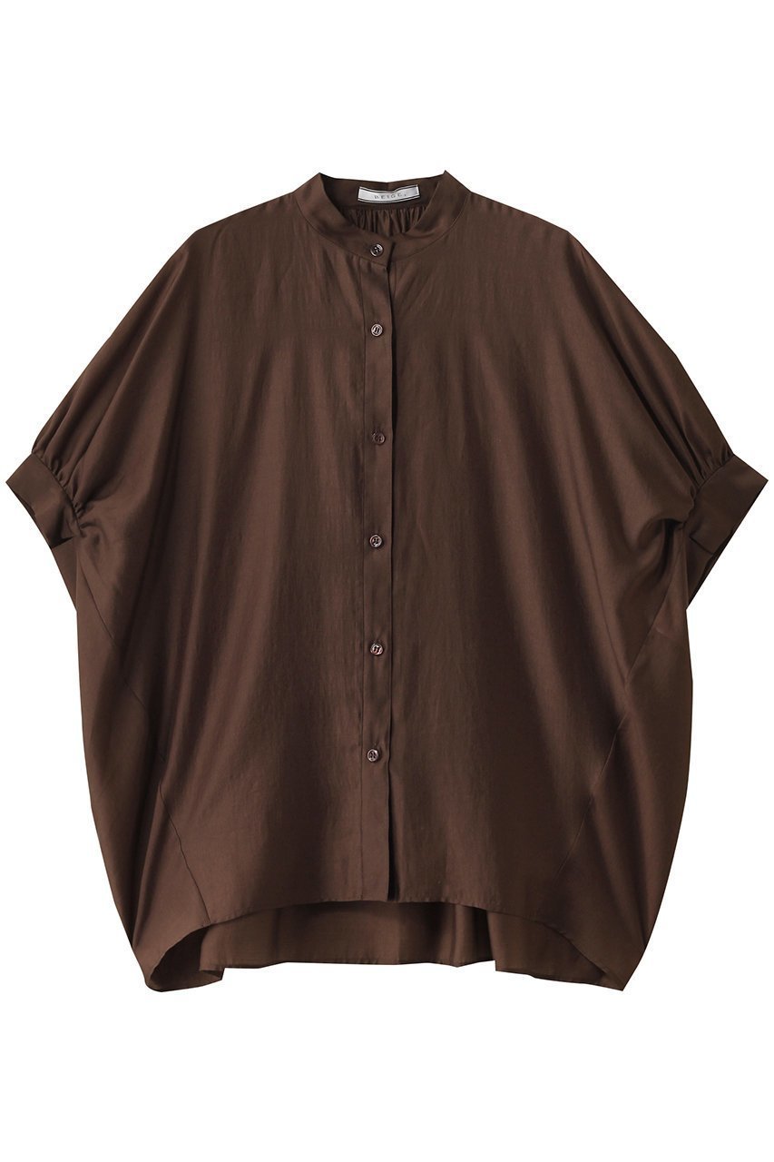 【ベイジ,/BEIGE,】のAMARYLLIS(アマリリス)/シアーパフオーバーサイズブラウス インテリア・キッズ・メンズ・レディースファッション・服の通販 founy(ファニー) 　ファッション　Fashion　レディースファッション　WOMEN　トップス・カットソー　Tops/Tshirt　シャツ/ブラウス　Shirts/Blouses　ショート　Short　スリーブ　Sleeve　フェミニン　Feminine　NEW・新作・新着・新入荷　New Arrivals　Brown|ID: prp329100004539440 ipo3291000000032074376