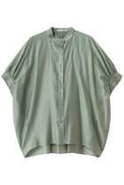 【ベイジ,/BEIGE,】のAMARYLLIS(アマリリス)/シアーパフオーバーサイズブラウス Green|ID: prp329100004539440 ipo3291000000032074378