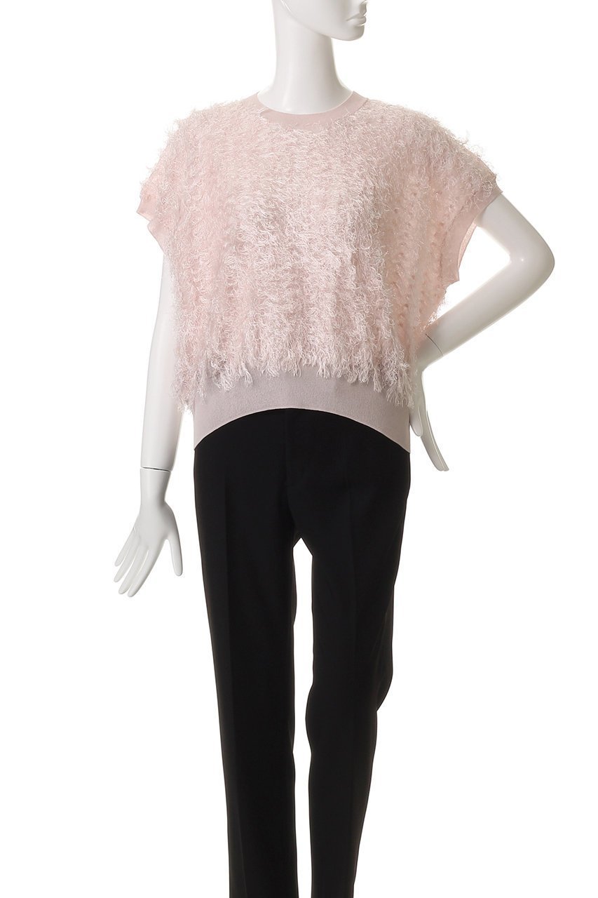 【ベイジ,/BEIGE,】のLYCORIS(リコリス)/カットジャカードプルオーバーニット 人気、トレンドファッション・服の通販 founy(ファニー) 　ファッション　Fashion　レディースファッション　WOMEN　トップス・カットソー　Tops/Tshirt　ニット　Knit Tops　プルオーバー　Pullover　カットソー　Cut And Sew　ジャカード　Jacquard　フォルム　Form　リラックス　Relax　NEW・新作・新着・新入荷　New Arrivals　other-2|ID: prp329100004539443 ipo3291000000032074402
