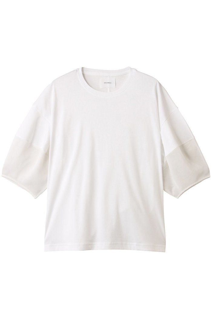 【ミディウミソリッド/MIDIUMISOLID】のsheer slv conscious T.S Tシャツ インテリア・キッズ・メンズ・レディースファッション・服の通販 founy(ファニー) https://founy.com/ ファッション Fashion レディースファッション WOMEN トップス・カットソー Tops/Tshirt シャツ/ブラウス Shirts/Blouses ロング / Tシャツ T-Shirts カットソー Cut and Sewn サマー Summer ショート Short シンプル Simple スリーブ Sleeve NEW・新作・新着・新入荷 New Arrivals |ID: prp329100004539447 ipo3291000000032074419