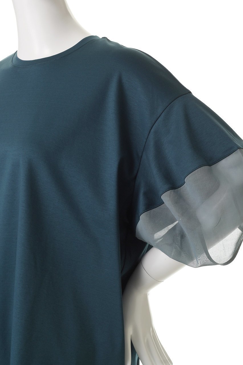 【ミディウミソリッド/MIDIUMISOLID】のsheer slv conscious T.S Tシャツ 人気、トレンドファッション・服の通販 founy(ファニー) 　ファッション　Fashion　レディースファッション　WOMEN　トップス・カットソー　Tops/Tshirt　シャツ/ブラウス　Shirts/Blouses　ロング / Tシャツ　T-Shirts　カットソー　Cut and Sewn　サマー　Summer　ショート　Short　シンプル　Simple　スリーブ　Sleeve　NEW・新作・新着・新入荷　New Arrivals　other-5|ID: prp329100004539447 ipo3291000000032074427