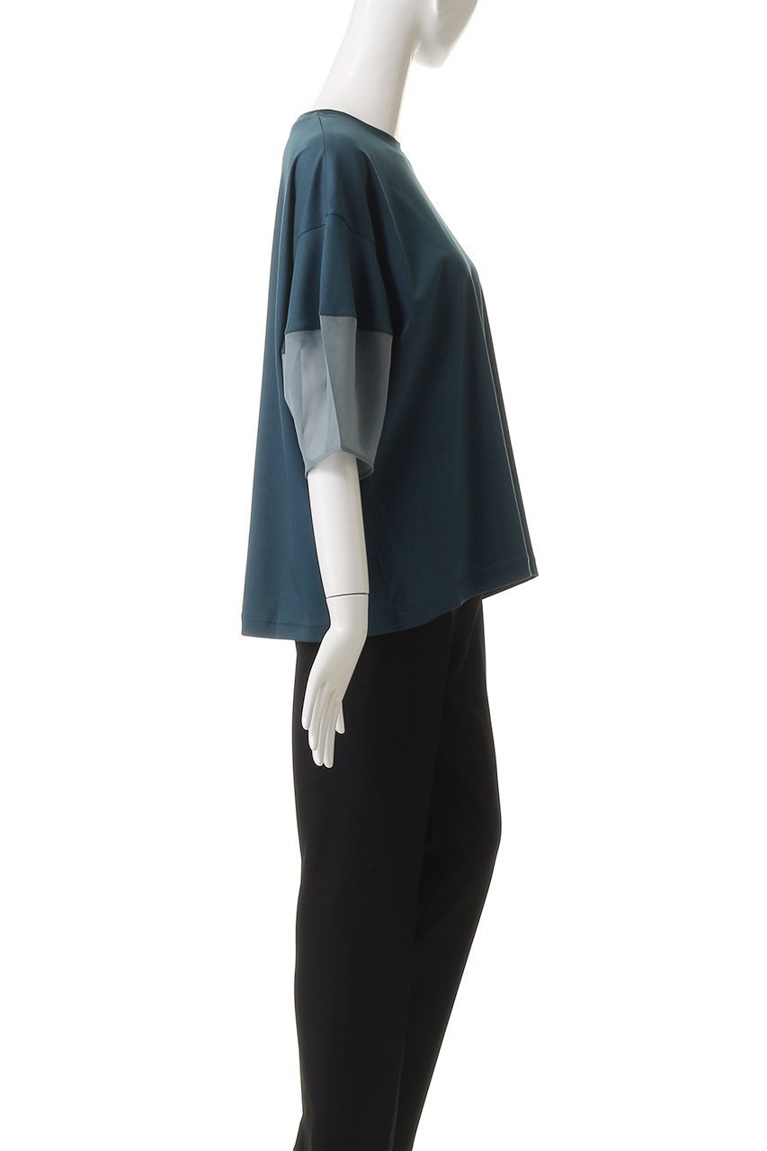 【ミディウミソリッド/MIDIUMISOLID】のsheer slv conscious T.S Tシャツ 人気、トレンドファッション・服の通販 founy(ファニー) 　ファッション　Fashion　レディースファッション　Fashion for Women　トップス・カットソー　Cut & Sew Tops　シャツ・ブラウス・オフィスカジュアル　Elegant Blouses & Button-Ups　ロングTシャツ・Tシャツ　Longline T-Shirts & Tees　カットソー・ベーシックTシャツ　Cut-and-Sewn Tops / Stretch Tees & Basics　サマー　Summer, Summer Style　ショート　Short, Short Length　シンプル　Simple, Minimal　スリーブ　Sleeve, Long Sleeve / Short Sleeve　other-3|ID: prp329100004539447 ipo3291000000035061003