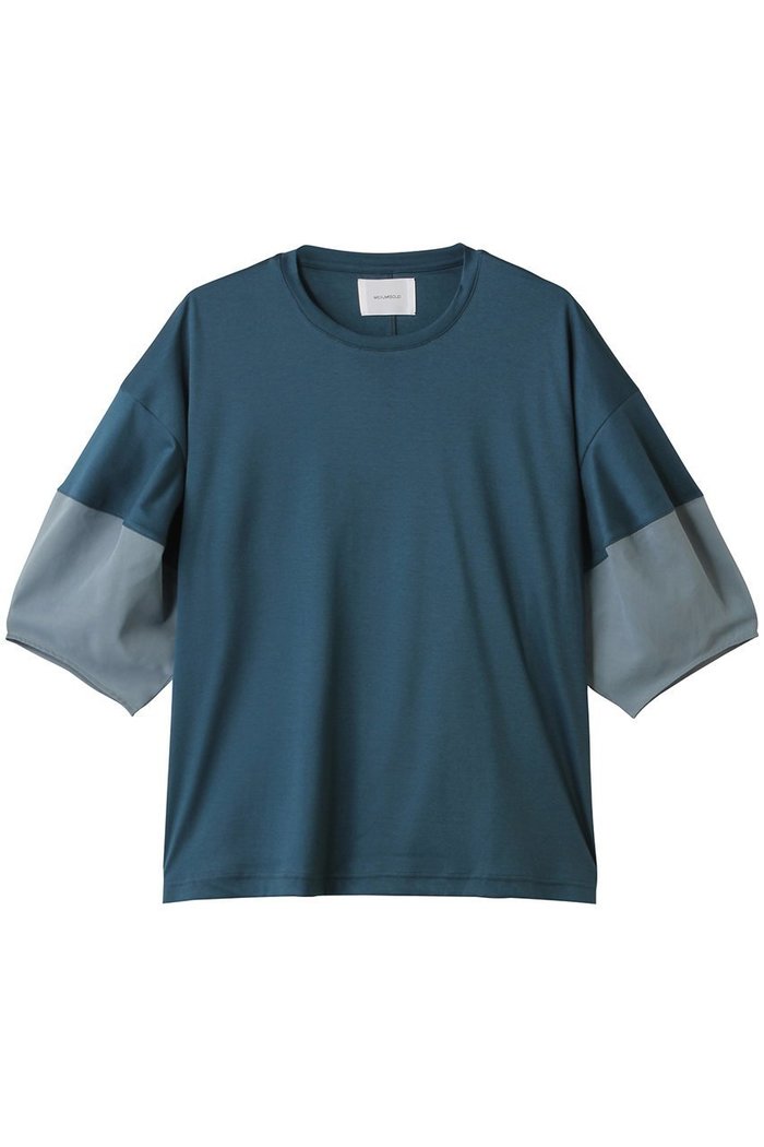 【ミディウミソリッド/MIDIUMISOLID】のsheer slv conscious T.S Tシャツ インテリア・キッズ・メンズ・レディースファッション・服の通販 founy(ファニー) https://founy.com/ ファッション Fashion レディースファッション Fashion for Women トップス・カットソー Cut & Sew Tops シャツ・ブラウス・オフィスカジュアル Elegant Blouses & Button-Ups ロングTシャツ・Tシャツ Longline T-Shirts & Tees カットソー・ベーシックTシャツ Cut-and-Sewn Tops / Stretch Tees & Basics サマー Summer, Summer Style ショート Short, Short Length シンプル Simple, Minimal スリーブ Sleeve, Long Sleeve / Short Sleeve |ID: prp329100004539447 ipo3291000000035333037