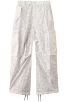 【ミディウミソリッド/MIDIUMISOLID / MEN】の【MEN】lace cargo PT パンツ 人気、トレンドファッション・服の通販 founy(ファニー) ファッション Fashion メンズファッション Fashion for Men ボトムス Bottoms カーゴパンツ Cargo Pants, Utility Pants クロップド Cropped, Short Length コンパクト Compact, Small Size トレンド Trend, Trending Now ドローコード Drawcord, Drawstring Cord ポケット Pocket, Pocket Detail ミリタリー Military, Army Style レース Lace, Lace Fabric ワーク Workwear, Utility Style thumbnail off white|ID: prp329100004539448 ipo3291000000035951939