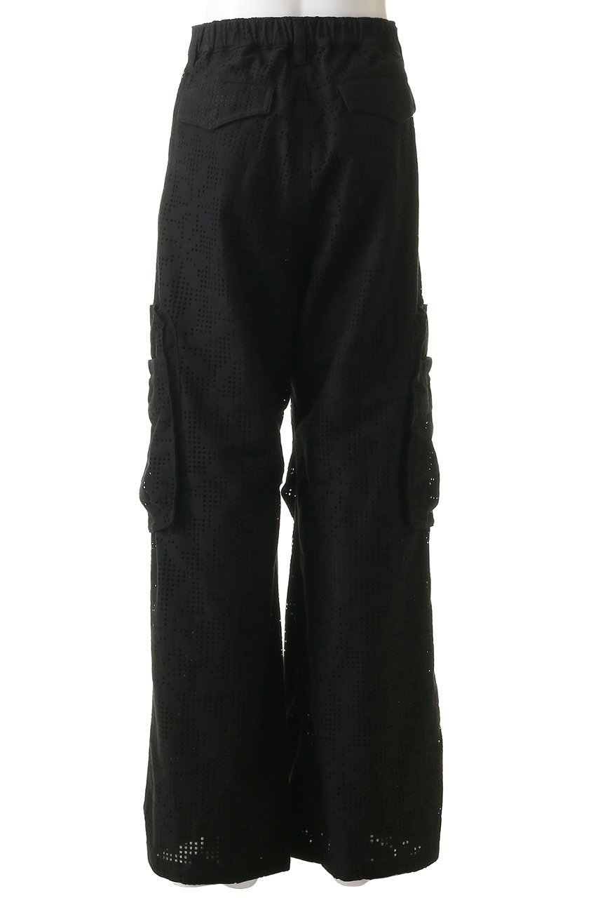 【ミディウミソリッド/MIDIUMISOLID / MEN】の【MEN】lace cargo PT パンツ 人気、トレンドファッション・服の通販 founy(ファニー) 　ファッション　Fashion　メンズファッション　Fashion for Men　ボトムス　Bottoms　カーゴパンツ　Cargo Pants, Utility Pants　クロップド　Cropped, Short Length　コンパクト　Compact, Small Size　トレンド　Trend, Trending Now　ドローコード　Drawcord, Drawstring Cord　ポケット　Pocket, Pocket Detail　ミリタリー　Military, Army Style　レース　Lace, Lace Fabric　ワーク　Workwear, Utility Style　other-4|ID: prp329100004539448 ipo3291000000035951943