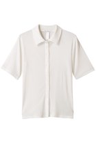 【ミディウミソリッド/MIDIUMISOLID】のsheer compact polo shirt.S シャツ off white|ID: prp329100004539449 ipo3291000000032074437