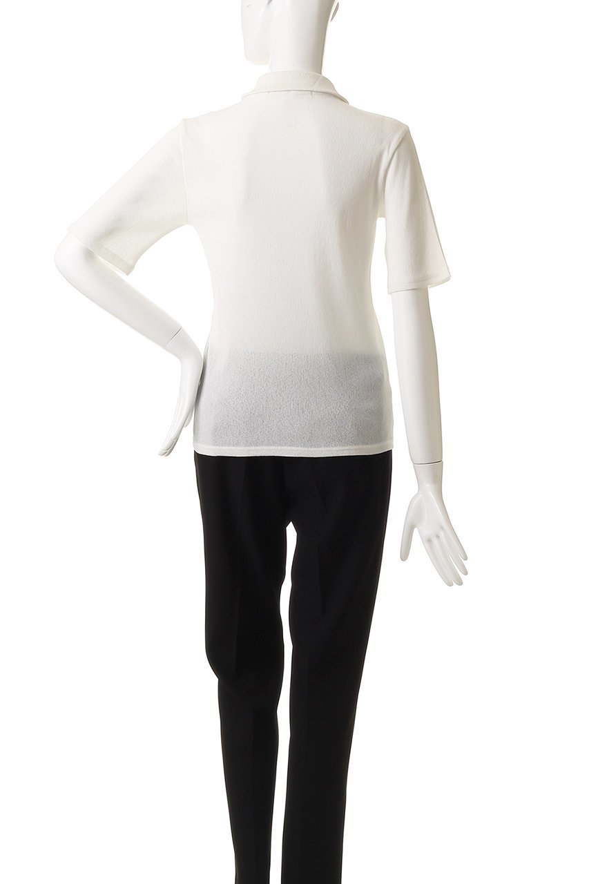 【ミディウミソリッド/MIDIUMISOLID】のsheer compact polo shirt.S シャツ 人気、トレンドファッション・服の通販 founy(ファニー) 　ファッション　Fashion　レディースファッション　WOMEN　トップス・カットソー　Tops/Tshirt　シャツ/ブラウス　Shirts/Blouses　ポロシャツ　Polo Shirts　シンプル　Simple　ファブリック　Fabric　フィット　Fit　ポロシャツ　Polo Shirt　今季　This Season　定番　Standard　NEW・新作・新着・新入荷　New Arrivals　other-4|ID: prp329100004539449 ipo3291000000032074442