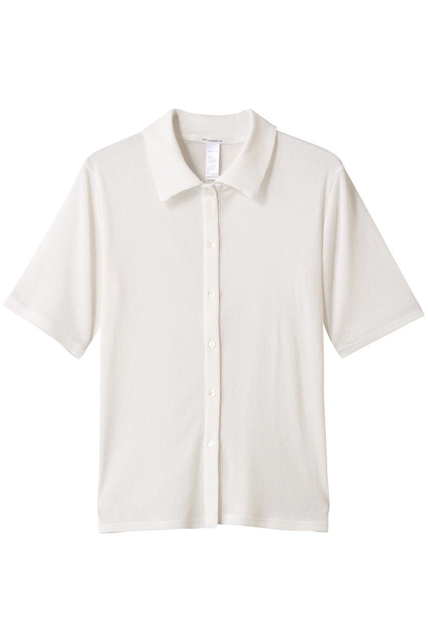 【ミディウミソリッド/MIDIUMISOLID】のsheer compact polo shirt.S シャツ 人気、トレンドファッション・服の通販 founy(ファニー) ファッション Fashion レディースファッション Fashion for Women トップス・カットソー Cut & Sew Tops シャツ・ブラウス・オフィスカジュアル Elegant Blouses & Button-Ups ポロシャツ・きれいめカジュアル Smart-Casual Polo Tops シンプル Simple, Minimal ファブリック Fabric, Textile フィット Fit, Slim Fit ポロシャツ Polo Shirt, Collared Tee 今季 This Season, Current Season 定番 Standard, Basic Item other-1|ID: prp329100004539449 ipo3291000000035923097