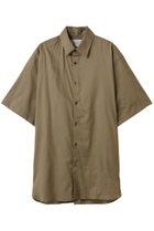 【ミディウミソリッド/MIDIUMISOLID】のh/slv wide shirt.M シャツ khaki|ID:prp329100004539450
