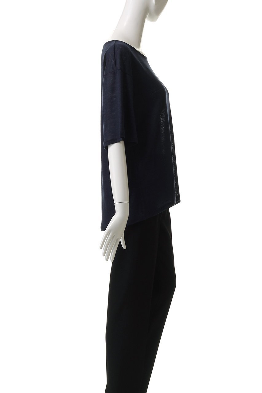 【ミディウミソリッド/MIDIUMISOLID】のh/slv linen wide PO プルオーバー 人気、トレンドファッション・服の通販 founy(ファニー) 　ファッション　Fashion　レディースファッション　Ladies' Fashion Online　トップス・カットソー　Tops/Tshirt　シャツ/ブラウス　Shirts/Blouses　プルオーバー　Pullover　ショート　Short　シンプル　Simple　スリーブ　Sleeve　ボトム　Bottom　リネン　Linen　再入荷　Restock/Back In Stock/Re Arrival　other-3|ID: prp329100004539452 ipo3291000000032074465