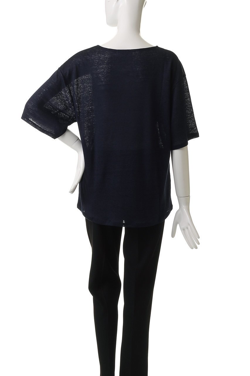 【ミディウミソリッド/MIDIUMISOLID】のh/slv linen wide PO プルオーバー 人気、トレンドファッション・服の通販 founy(ファニー) 　ファッション　Fashion　レディースファッション　Ladies' Fashion Online　トップス・カットソー　Tops/Tshirt　シャツ/ブラウス　Shirts/Blouses　プルオーバー　Pullover　ショート　Short　シンプル　Simple　スリーブ　Sleeve　ボトム　Bottom　リネン　Linen　再入荷　Restock/Back In Stock/Re Arrival　other-4|ID: prp329100004539452 ipo3291000000032074466