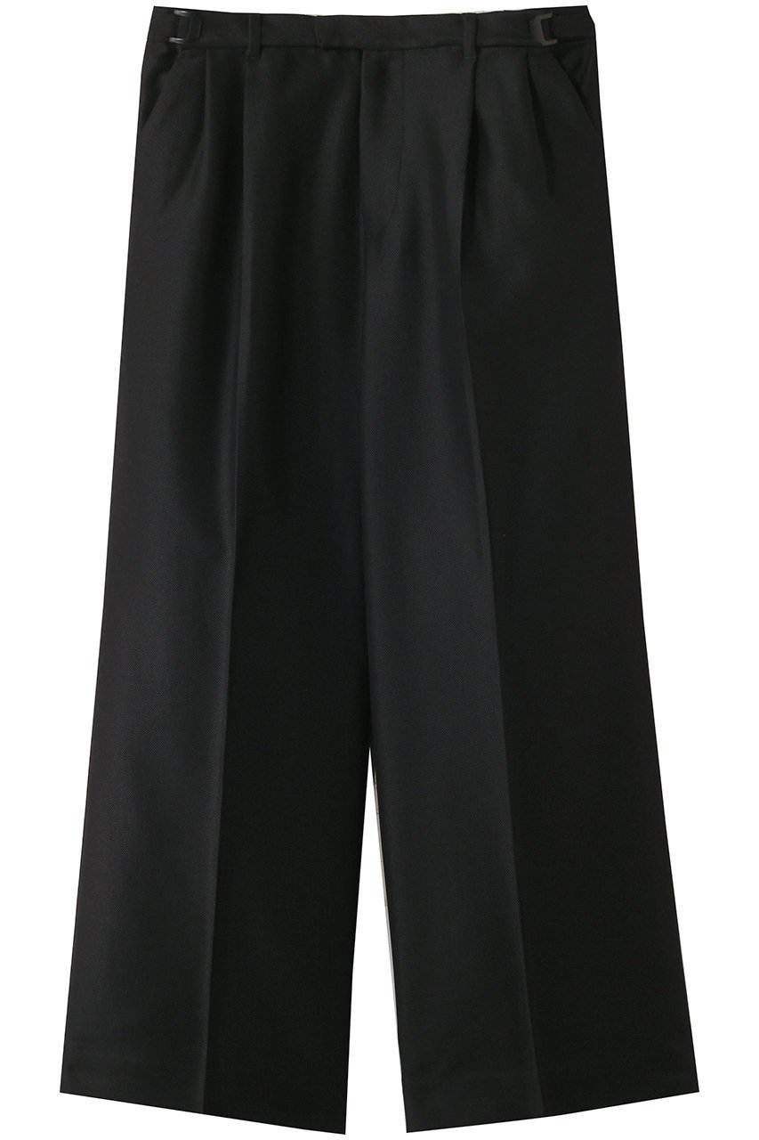 【ミディウミソリッド/MIDIUMISOLID / MEN】の【MEN】leno-cloth wide slacks スラックス インテリア・キッズ・メンズ・レディースファッション・服の通販 founy(ファニー) 　ファッション　Fashion　メンズファッション　MEN　ボトムス　Bottoms/Men　シンプル　Simple　スラックス　Slacks　ワイド　Wide　NEW・新作・新着・新入荷　New Arrivals　black|ID: prp329100004539453 ipo3291000000032074470