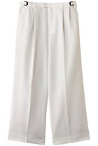 【ミディウミソリッド/MIDIUMISOLID / MEN】の【MEN】leno-cloth wide slacks スラックス off white|ID: prp329100004539453 ipo3291000000035412435