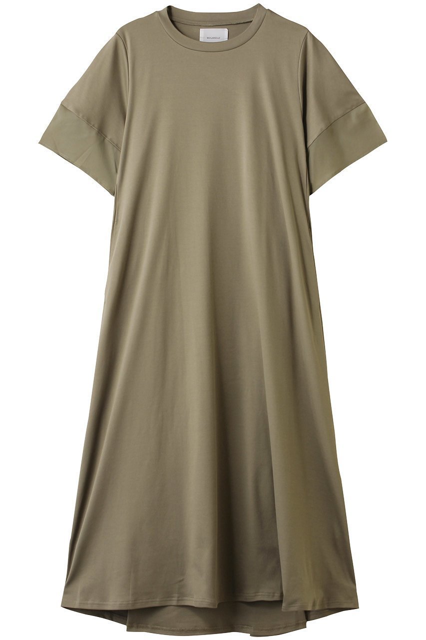 【ミディウミソリッド/MIDIUMISOLID】のslv switching A line OP.S ワンピース 人気、トレンドファッション・服の通販 founy(ファニー) 　ファッション　Fashion　レディースファッション　WOMEN　ワンピース　Dress　チュニック　Tunic　おすすめ　Recommend　エレガント 上品　Elegant　シアー　Sheer　スリーブ　Sleeve　チュニック　Tunic　ヘムライン　Hemline　ロング　Long　夏　Summer　帽子　Hat　NEW・新作・新着・新入荷　New Arrivals　春　Spring　S/S・春夏　Ss・Spring/Summer　 other-1|ID: prp329100004539454 ipo3291000000032074475