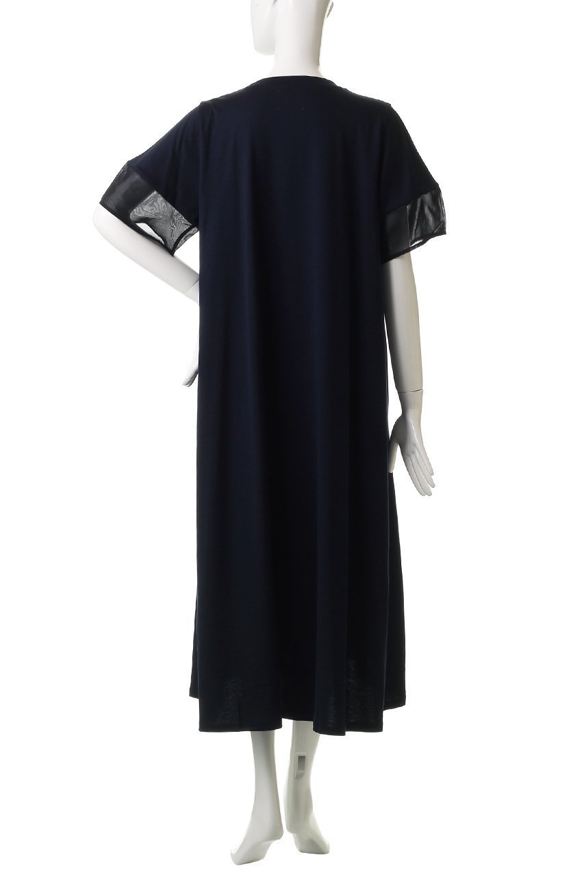 【ミディウミソリッド/MIDIUMISOLID】のslv switching A line OP.S ワンピース 人気、トレンドファッション・服の通販 founy(ファニー) 　ファッション　Fashion　レディースファッション　WOMEN　ワンピース　Dress　チュニック　Tunic　おすすめ　Recommend　エレガント 上品　Elegant　シアー　Sheer　スリーブ　Sleeve　チュニック　Tunic　ヘムライン　Hemline　ロング　Long　夏　Summer　帽子　Hat　NEW・新作・新着・新入荷　New Arrivals　春　Spring　S/S・春夏　Ss・Spring/Summer　other-4|ID: prp329100004539454 ipo3291000000032074481