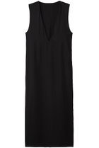 【ジェイドット/j.】のビンテージサテン深Vネックワンピース ブラック|ID: prp329100004539460 ipo3291000000032074520