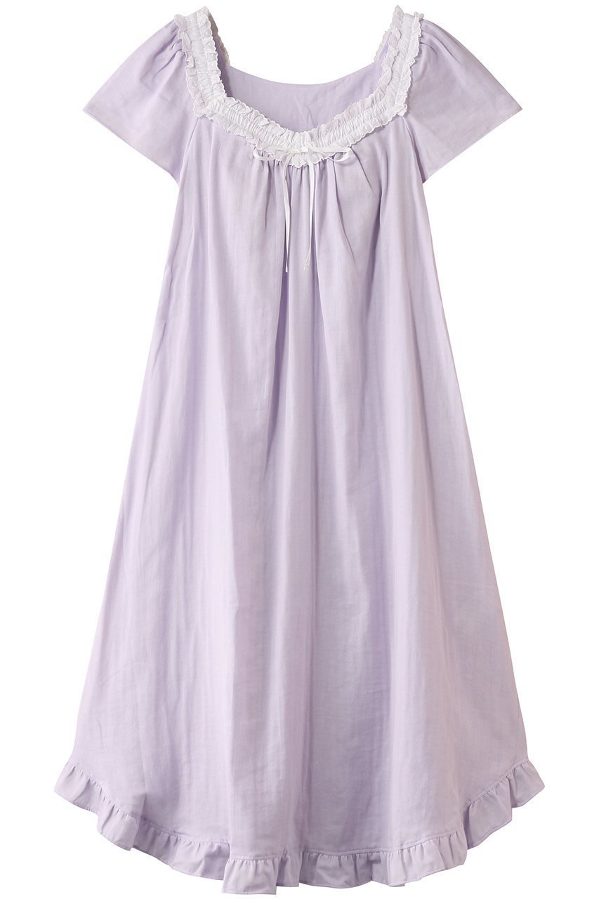 【ナナデコール/nanadecor】のカラーガーゼカップ付きアネモネドレス インテリア・キッズ・メンズ・レディースファッション・服の通販 founy(ファニー) ファッション Fashion レディースファッション Fashion for Women ワンピース Dresses フォーマル・パーティードレス・結婚式用ドレス Elegant & Casual Dresses チュニック Tunic Tops & Dresses お家時間・ステイホーム Stay Home / At Home スクエア Square, Square Shape チュニック Tunic, Long Top ドレス Dress, One-Piece フェミニン Feminine, Girly フリル Frill, Ruffle フレア Flare, Flared リラックス Relax, Relaxed Fit レース Lace, Lace Fabric ラベンダー|ID: prp329100004541200 ipo3291000000035559698