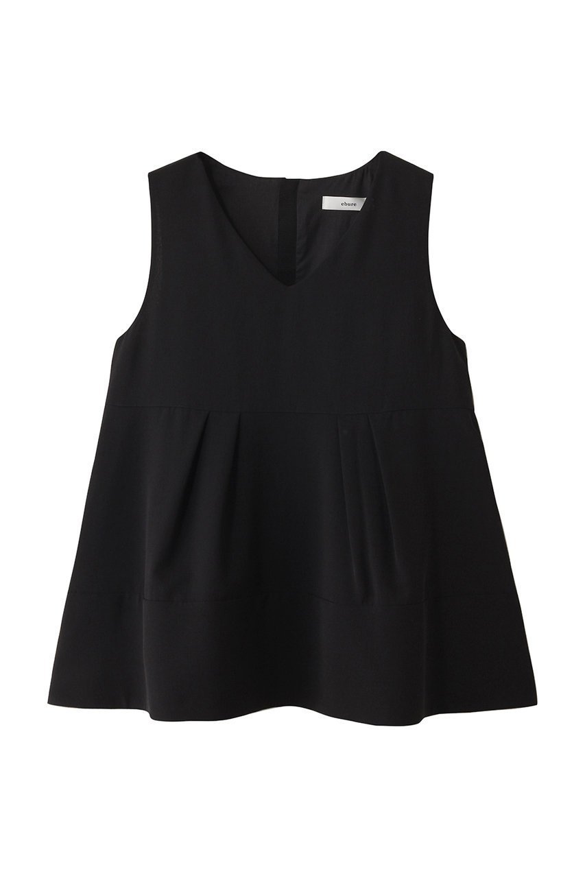 【エブール/ebure】の【店舗限定】クリスプドライ フレアブラウス 人気、トレンドファッション・服の通販 founy(ファニー) 　ファッション　Fashion　レディースファッション　Fashion for Women　トップス・カットソー　Cut & Sew Tops　キャミソール&ノースリーブ　Camisoles & Sleeveless Tops　シャツ・ブラウス・オフィスカジュアル　Elegant Blouses & Button-Ups　オーガンジー　Organza Fabric　サマー　Summer, Summer Style　シンプル　Simple, Minimal　スリム　Slim, Slim Fit　チュニック　Tunic, Long Top　ノースリーブ　Sleeveless, No-Sleeve　バランス　Balance, Style Balance　フレア　Flare, Flared　ミドル　Middle Length, Mid Height　ワイド　Wide, Wide Fit　エレガント 上品　Elegant　夏　Summer　軽量　Lightweight, Ultra Light　 other-1|ID: prp329100004541203 ipo3291000000034526154