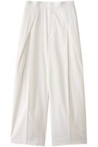 【エブール/ebure】の【店舗限定】ストレッチラチネ ワイドパンツ 人気、トレンドファッション・服の通販 founy(ファニー) ファッション Fashion レディースファッション Fashion for Women パンツ Pants & Trousers サンダル Sandals, Summer Shoes シューズ Shoes, Footwear ストレッチ Stretch, Stretchy Fabric スラックス Slacks, Dress Pants センター Center, Center Line フラット Flat, Flat Shoes フロント Front, Front Design ワイド Wide, Wide Fit thumbnail ホワイト|ID: prp329100004541205 ipo3291000000035559403