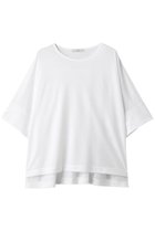 【ジュリエ/Julier】のロイヤルクロス天竺半袖トップス 人気、トレンドファッション・服の通販 founy(ファニー) ファッション Fashion レディースファッション WOMEN トップス・カットソー Tops/Tshirt スポーツウェア Sportswear スポーツ トップス Sports Tops スポーツ Sports スリット Slit ドレープ Drape ヨガ Yoga リラックス Relax ワーク Work 半袖 Short Sleeve NEW・新作・新着・新入荷 New Arrivals thumbnail ホワイト|ID: prp329100004541208 ipo3291000000032085237