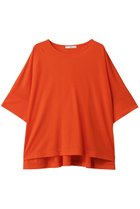 【ジュリエ/Julier】のロイヤルクロス天竺半袖トップス 人気、トレンドファッション・服の通販 founy(ファニー) ファッション Fashion レディースファッション WOMEN トップス・カットソー Tops/Tshirt スポーツウェア Sportswear スポーツ トップス Sports Tops スポーツ Sports スリット Slit ドレープ Drape ヨガ Yoga リラックス Relax ワーク Work 半袖 Short Sleeve NEW・新作・新着・新入荷 New Arrivals thumbnail オレンジ|ID: prp329100004541208 ipo3291000000032085238