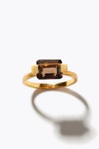 【アルティーダ ウード/ARTIDA OUD】の【5/23 0:00販売開始】ancient レクタングル スモーキークォーツ リング ブラウン|ID:prp329100004541212