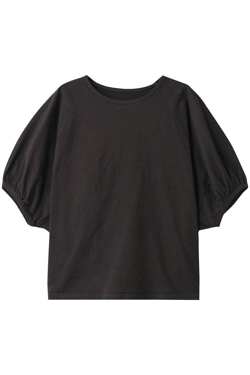 【ネストローブ/nest Robe】のアップサイクルリノ ナチュラルダイコットンリネンドルマンスリーブカットソー インテリア・キッズ・メンズ・レディースファッション・服の通販 founy(ファニー) 　ファッション　Fashion　レディースファッション　WOMEN　トップス・カットソー　Tops/Tshirt　シャツ/ブラウス　Shirts/Blouses　ロング / Tシャツ　T-Shirts　カットソー　Cut and Sewn　ギャザー　Gather　ショート　Short　スリーブ　Sleeve　リラックス　Relax　夏　Summer　NEW・新作・新着・新入荷　New Arrivals　インク・ブラック|ID: prp329100004541218 ipo3291000000032085343