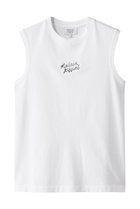 【メゾン キツネ/MAISON KITSUNE】のMETALLIC MAISON KITSUNE タンクトップ ホワイト|ID: prp329100004541220 ipo3291000000032085359