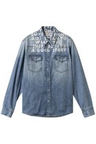 【エムエムシックス メゾンマルジェラ/MM6 Maison Margiela / MEN】の【MEN】ロングスリーブデニムジャケット ライトブルー|ID: prp329100004541222 ipo3291000000032085371