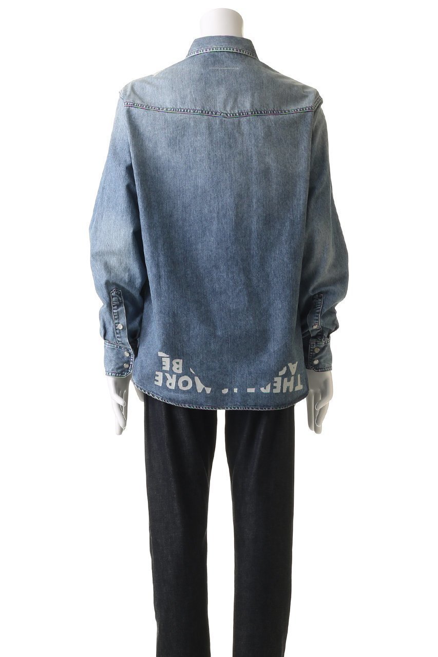 【エムエムシックス メゾンマルジェラ/MM6 Maison Margiela / MEN】の【MEN】ロングスリーブデニムジャケット 人気、トレンドファッション・服の通販 founy(ファニー) 　ファッション　Fashion　メンズファッション　Fashion for Men　ジャケット　Jacket, Outerwear　デニム　Denim, Jeans Material　フロント　Front, Front Design　ブルゾン　Blouson, Bomber Jacket　other-4|ID: prp329100004541222 ipo3291000000032809749