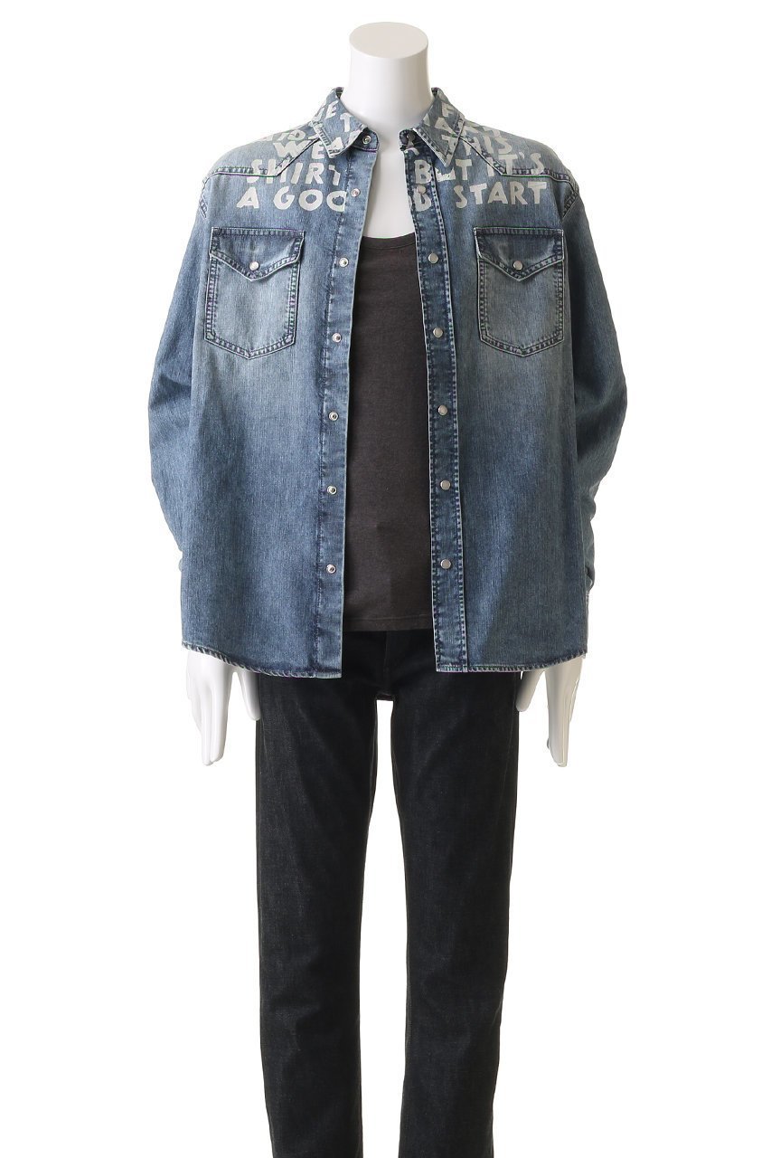 【エムエムシックス メゾンマルジェラ/MM6 Maison Margiela / MEN】の【MEN】ロングスリーブデニムジャケット 人気、トレンドファッション・服の通販 founy(ファニー) 　ファッション　Fashion　メンズファッション　Fashion for Men　ジャケット　Jacket, Outerwear　デニム　Denim, Jeans Material　フロント　Front, Front Design　ブルゾン　Blouson, Bomber Jacket　other-7|ID: prp329100004541222 ipo3291000000032809752