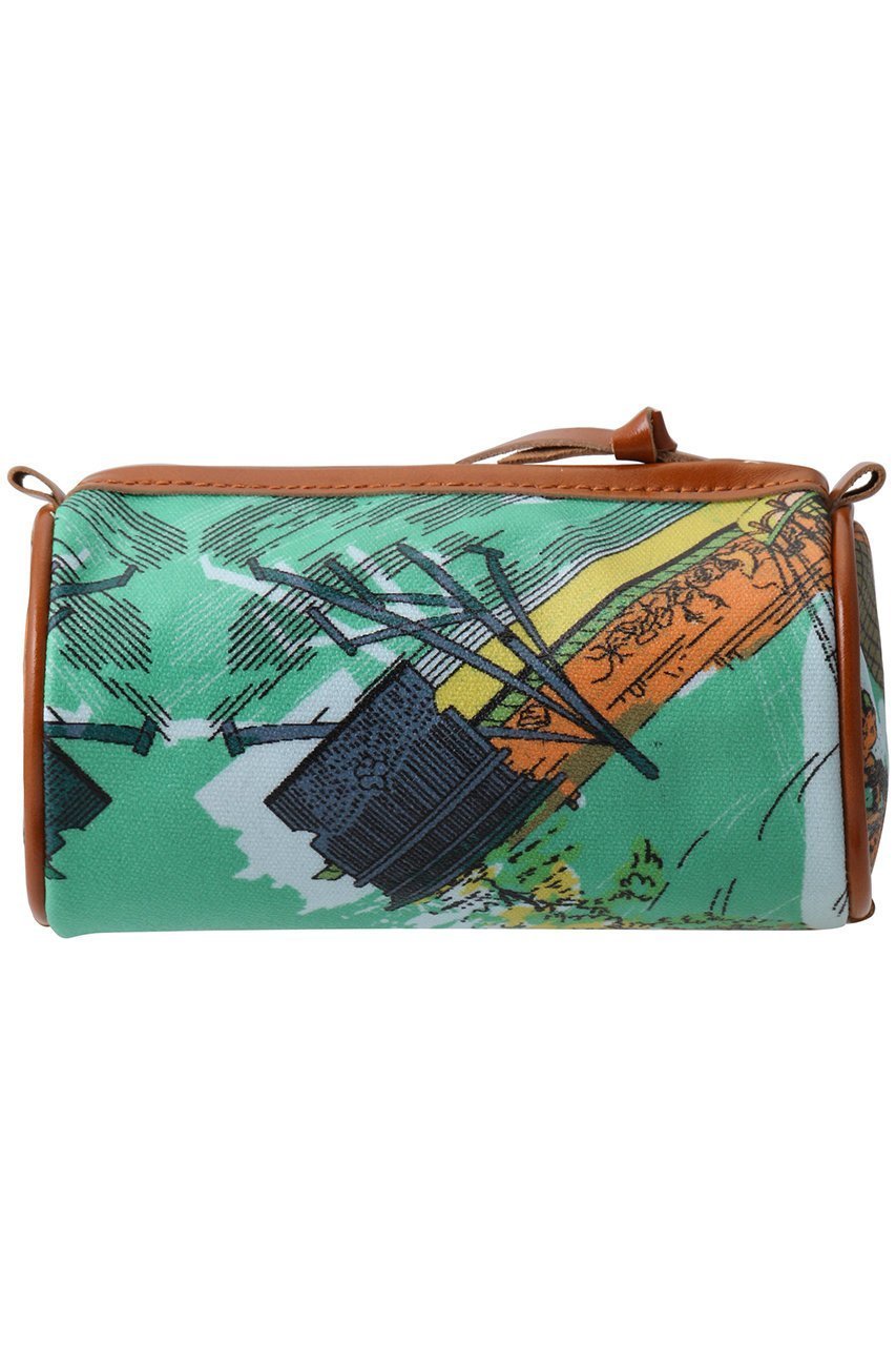 【マニプリ/manipuri】の筒型ポーチ インテリア・キッズ・メンズ・レディースファッション・服の通販 founy(ファニー) 　ファッション　Fashion　レディースファッション　Ladies' Fashion Online　ポーチ　Pouches　コンパクト　Compact　コーティング　Coating　トラベル　Travel　トリミング　Trimming　プリント　Print　ポーチ　Pouch　ライトブルー E|ID: prp329100004541223 ipo3291000000032085387