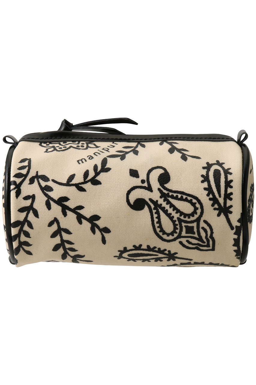 【マニプリ/manipuri】の筒型ポーチ インテリア・キッズ・メンズ・レディースファッション・服の通販 founy(ファニー) ファッション Fashion レディースファッション Fashion for Women ポーチ&ミニバッグ Pouches & Mini Bags コンパクト Compact, Small Size コーティング Coating, Coated Finish トラベル Travel, Travel Gear トリミング Trimming, Decorative Edge プリント Print, Printed Pattern ポーチ Pouch, Small Case オフホワイト|ID: prp329100004541223 ipo3291000000032799626