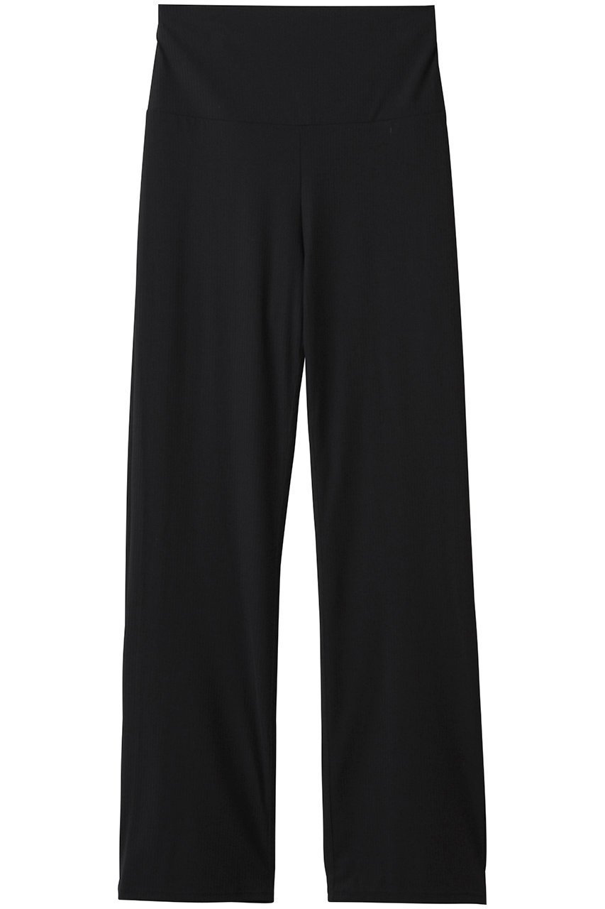 【ジュリエ/Julier】のソフトリブフレアレギンス インテリア・キッズ・メンズ・レディースファッション・服の通販 founy(ファニー) 　ファッション　Fashion　レディースファッション　WOMEN　パンツ　Pants　レギンス　Leggings　スポーツ　Sports　フレア　Flare　ヨガ　Yoga　レギンス　Leggings　ワーク　Work　NEW・新作・新着・新入荷　New Arrivals　ブラック|ID: prp329100004541229 ipo3291000000032085429