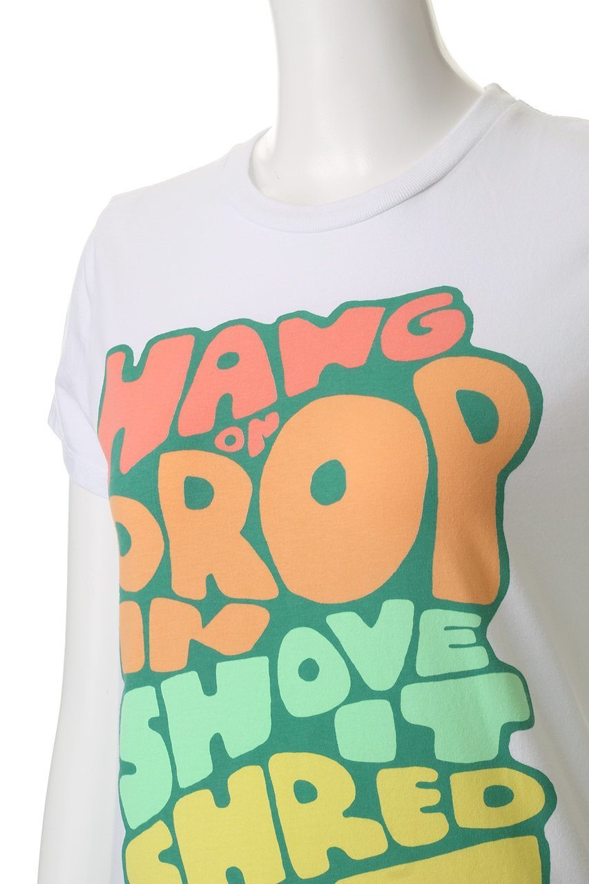 【マザー/MOTHER】のHANG ON プリントTシャツ(HON) 人気、トレンドファッション・服の通販 founy(ファニー) 　ファッション　Fashion　レディースファッション　WOMEN　トップス・カットソー　Tops/Tshirt　シャツ/ブラウス　Shirts/Blouses　ロング / Tシャツ　T-Shirts　カットソー　Cut and Sewn　おすすめ　Recommend　インナー　Inner　カラフル　Colorful　グラフィック　Graphic　コンパクト　Compact　ショート　Short　ジャケット　Jacket　スリーブ　Sleeve　プリント　Print　NEW・新作・新着・新入荷　New Arrivals　other-5|ID: prp329100004541235 ipo3291000000032085463