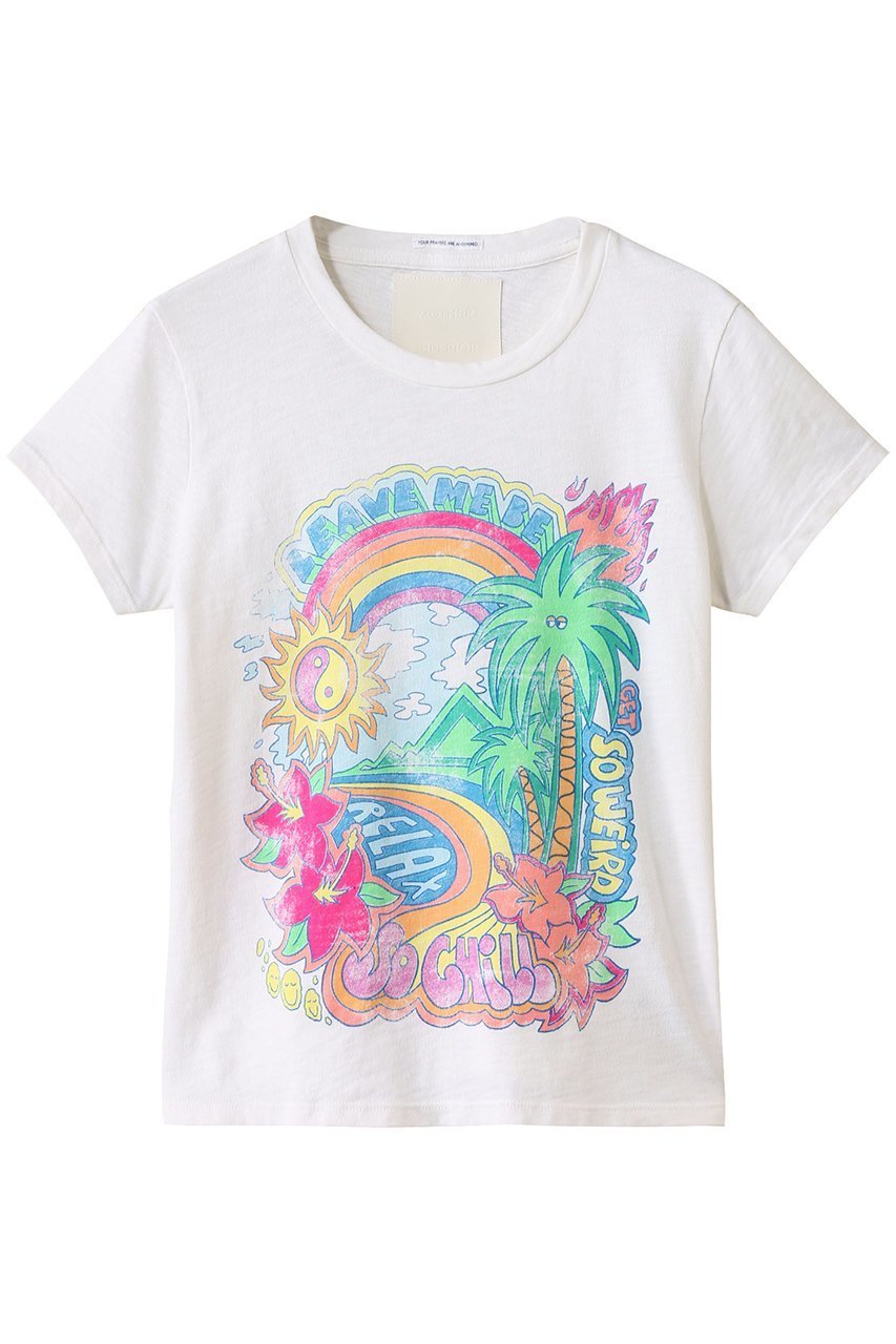 【マザー/MOTHER】の【SUPERIOR】SO CHILL プリントTシャツ(SHI) 人気、トレンドファッション・服の通販 founy(ファニー) 　ファッション　Fashion　レディースファッション　Ladies' Fashion Online　トップス・カットソー　Tops/Tshirt　シャツ/ブラウス　Shirts/Blouses　ロング / Tシャツ　T-Shirts　カットソー　Cut and Sewn　イラスト　Illustration　カラフル　Colorful　サマー　Summer　ショート　Short　スリーブ　Sleeve　プリント　Print　夏　Summer　春　Spring　S/S・春夏　Ss・Spring/Summer　 other-1|ID: prp329100004541238 ipo3291000000032085484