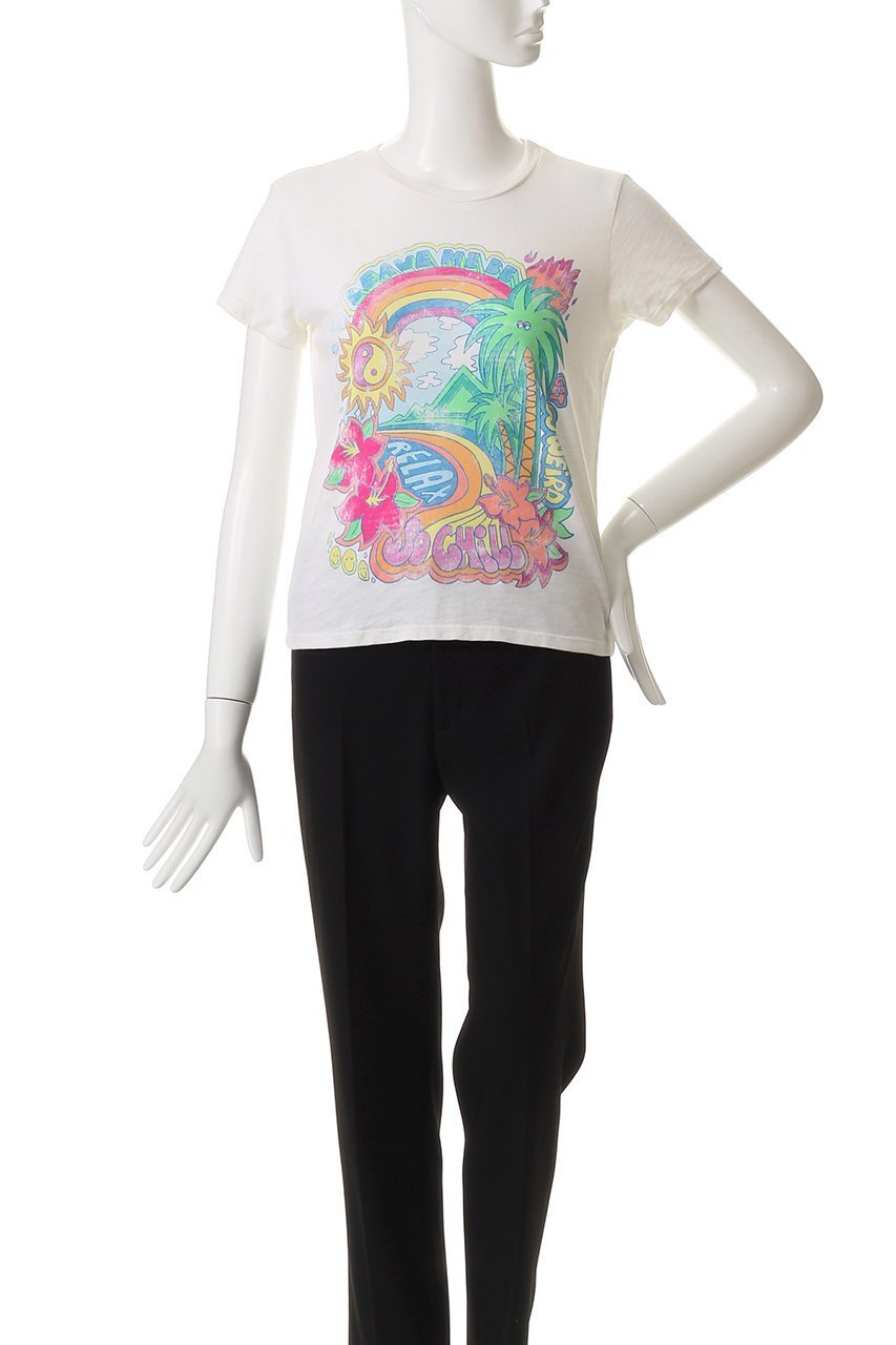 【マザー/MOTHER】の【SUPERIOR】SO CHILL プリントTシャツ(SHI) 人気、トレンドファッション・服の通販 founy(ファニー) 　ファッション　Fashion　レディースファッション　Fashion for Women　トップス・カットソー　Cut & Sew Tops　シャツ・ブラウス・オフィスカジュアル　Elegant Blouses & Button-Ups　ロングTシャツ・Tシャツ　Longline T-Shirts & Tees　カットソー・ベーシックTシャツ　Cut-and-Sewn Tops / Stretch Tees & Basics　イラスト　Illustration　カラフル　Colorful Design　サマー　Summer, Summer Style　ショート　Short, Short Length　スリーブ　Sleeve, Long Sleeve / Short Sleeve　プリント　Print, Printed Pattern　夏　Summer　春　Spring　S/S・春夏　SS, Spring/Summer, Warm Season　other-2|ID: prp329100004541238 ipo3291000000032810061