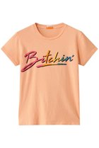 【マザー/MOTHER】のBITCHIN プリントTシャツ(BTC) オレンジ|ID: prp329100004541240 ipo3291000000032085496