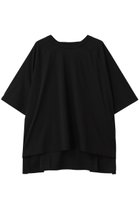 【エッセン ロートレアモン/ESSEN LAUTREAMONT】の80 smooth ジャージーポンチョTシャツ ブラック|ID: prp329100004541241 ipo3291000000032085507