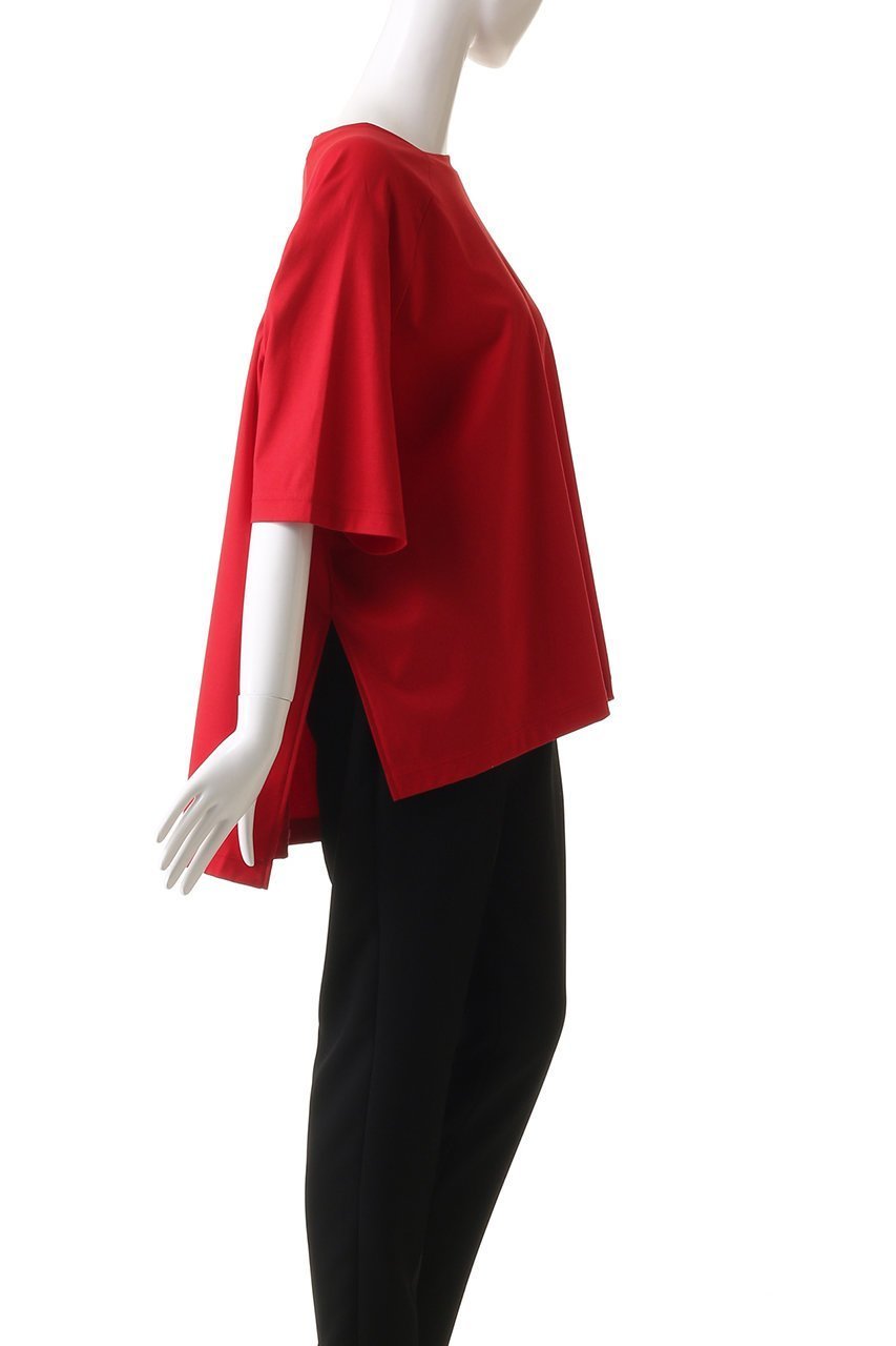 【エッセン ロートレアモン/ESSEN LAUTREAMONT】の80 smooth ジャージーポンチョTシャツ 人気、トレンドファッション・服の通販 founy(ファニー) 　ファッション　Fashion　レディースファッション　WOMEN　アウター　Coat Outerwear　ポンチョ　Ponchos　トップス・カットソー　Tops/Tshirt　シャツ/ブラウス　Shirts/Blouses　ロング / Tシャツ　T-Shirts　カットソー　Cut and Sewn　ショート　Short　ジャージー　Jersey　スリット　Slit　スリーブ　Sleeve　ハーフ　Half　ポンチョ　Poncho　NEW・新作・新着・新入荷　New Arrivals　other-3|ID: prp329100004541241 ipo3291000000032085511