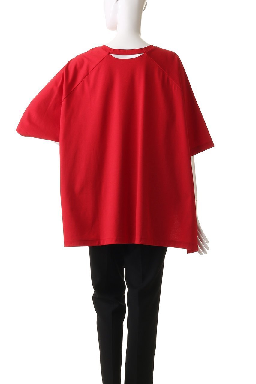 【エッセン ロートレアモン/ESSEN LAUTREAMONT】の80 smooth ジャージーポンチョTシャツ 人気、トレンドファッション・服の通販 founy(ファニー) 　ファッション　Fashion　レディースファッション　WOMEN　アウター　Coat Outerwear　ポンチョ　Ponchos　トップス・カットソー　Tops/Tshirt　シャツ/ブラウス　Shirts/Blouses　ロング / Tシャツ　T-Shirts　カットソー　Cut and Sewn　ショート　Short　ジャージー　Jersey　スリット　Slit　スリーブ　Sleeve　ハーフ　Half　ポンチョ　Poncho　NEW・新作・新着・新入荷　New Arrivals　other-4|ID: prp329100004541241 ipo3291000000032085513
