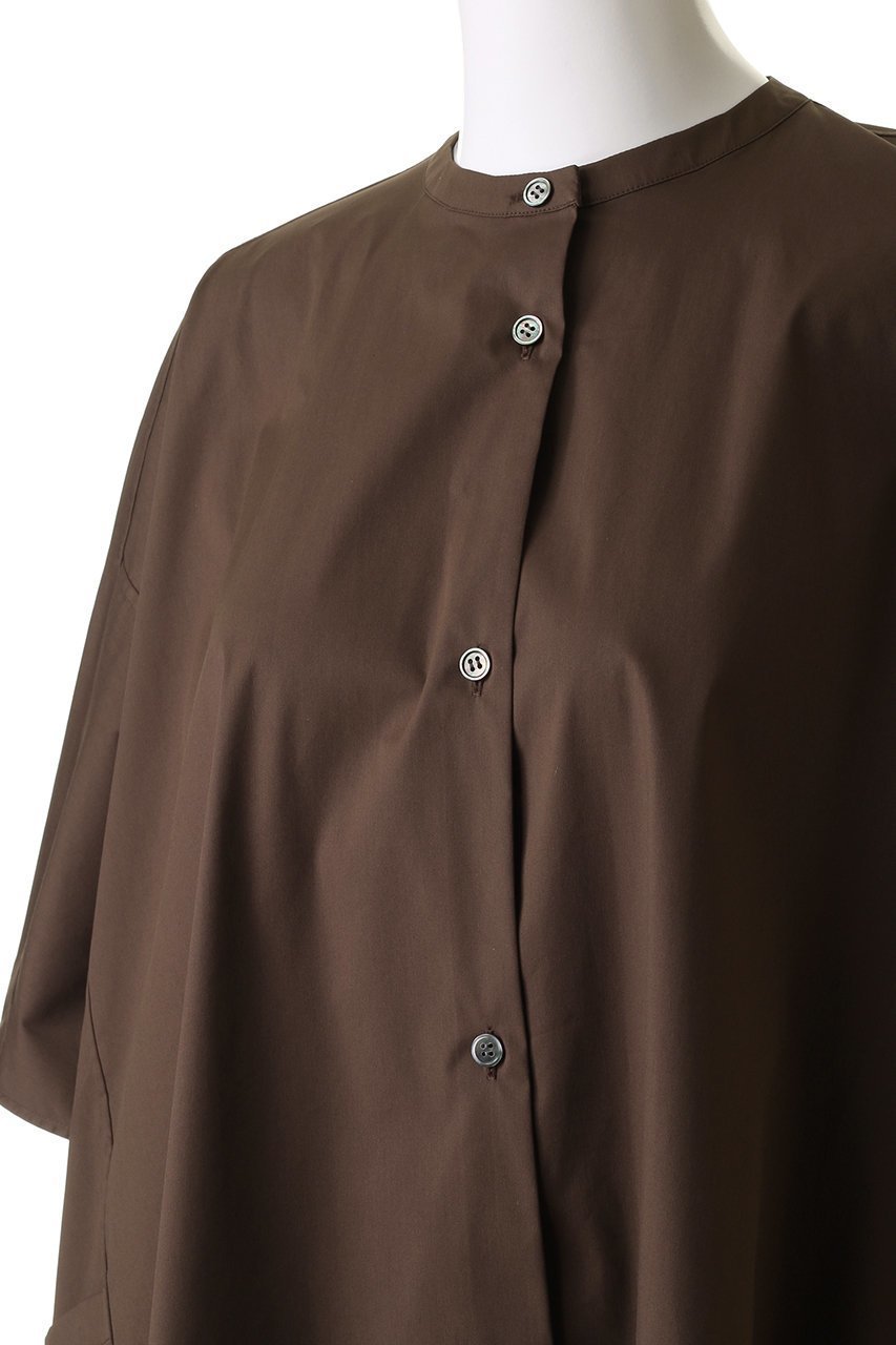 【エッセン ロートレアモン/ESSEN LAUTREAMONT】のT/Cストレッチブロードスクエアブラウス 人気、トレンドファッション・服の通販 founy(ファニー) 　ファッション　Fashion　レディースファッション　WOMEN　トップス・カットソー　Tops/Tshirt　シャツ/ブラウス　Shirts/Blouses　シンプル　Simple　スリーブ　Sleeve　ハーフ　Half　ブロード　Broad　ロング　Long　NEW・新作・新着・新入荷　New Arrivals　other-5|ID: prp329100004541243 ipo3291000000032085524