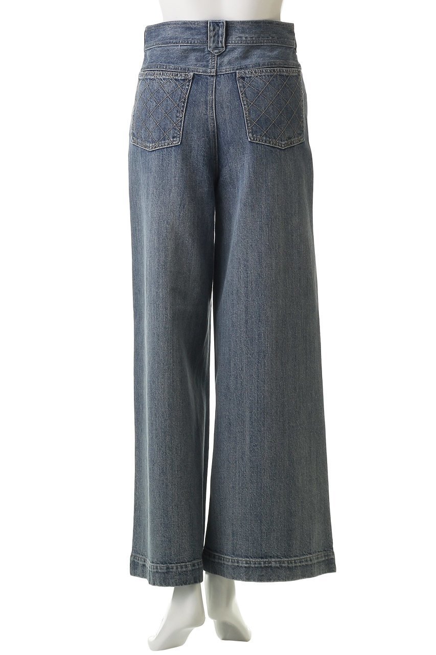 【アルアバイル/allureville】の【Loulou Willoughby】デニムバギーPT A 人気、トレンドファッション・服の通販 founy(ファニー) 　ファッション　Fashion　レディースファッション　WOMEN　パンツ　Pants　デニムパンツ　Denim Pants　スタイリッシュ　Stylish　デニム　Denim　ロング　Long　定番　Standard　NEW・新作・新着・新入荷　New Arrivals　other-4|ID: prp329100004541246 ipo3291000000032085541
