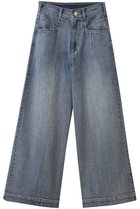 【アルアバイル/allureville】の【Loulou Willoughby】デニムバギーPT A ブルー|ID: prp329100004541246 ipo3291000000036034049