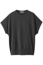 【エリオポール/heliopole】のシアーニットBIG TEE チャコールグレー|ID: prp329100004541248 ipo3291000000032085548
