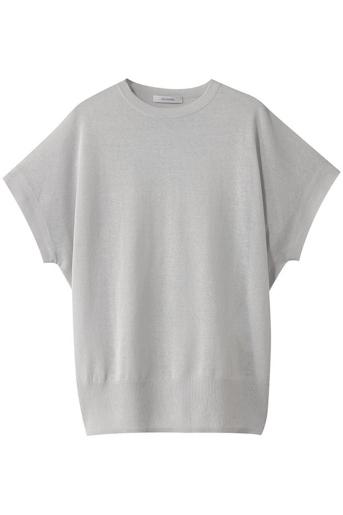 【エリオポール/heliopole】のシアーニットBIG TEE インテリア・キッズ・メンズ・レディースファッション・服の通販 founy(ファニー) https://founy.com/ ファッション Fashion レディースファッション Fashion for Women トップス・カットソー Cut & Sew Tops ニット Knit Tops & Sweaters カジュアルプルオーバー・ニットトップス Pullovers & Knit Tops / Casual Pullovers シアー Sheer, See-Through ビッグ Big, Oversized ベーシック Basic, Essential 今季 This Season, Current Season 定番 Standard, Basic Item |ID: prp329100004541248 ipo3291000000035066322