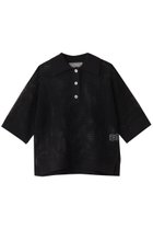 【エリオポール/heliopole】のポロニットプルオーバー ブラック|ID:prp329100004541252